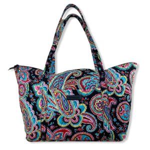 Vera Bradley Miller Travel Bag - Parisian Paisley